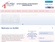 Tablet Screenshot of alarassociation.org